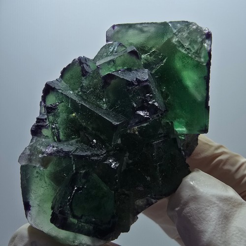 Cube fluorite fantôme - cube, à