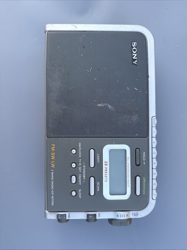 Radio portable sony icf m770sl - radio,