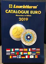 PG Leuchtturm Catalogue Euro 2019 Monnaies et Billets 694 pages Port Gratuit (Fr