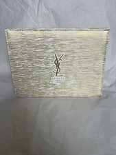 YSL Trousse / pochette Blanche  et Or beauty, Yves Saint Laurent  , Neuve