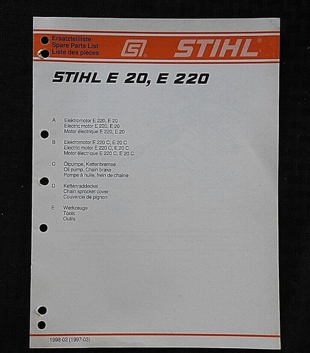 Véritable stihl 220 - stihl, e