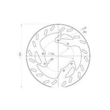 disque de frein av d 260mm derbi senda r-sm ap 02 drd r-sm ap 03