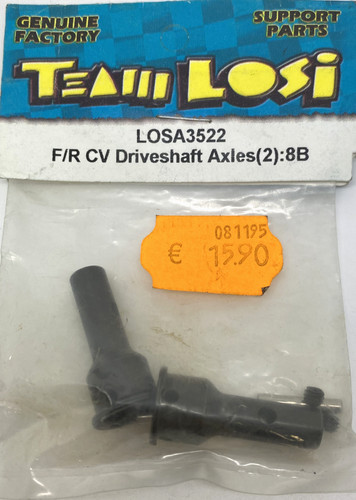 Driveshaft axles 8b - cv, axles(2):8b