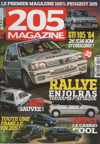 205 magazine peugeot - 205,
