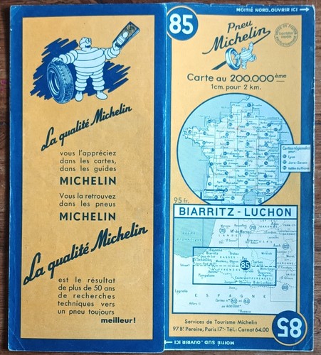 Carte michelin - carte, n°85