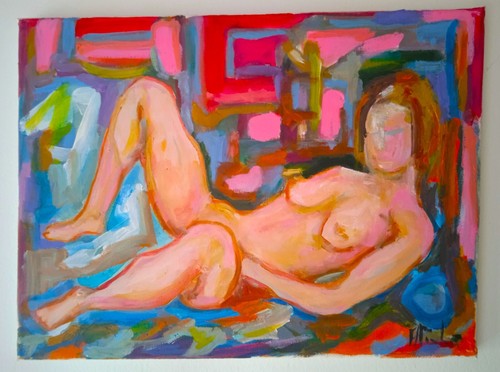 Peinture tableau acryl sur - peinture,