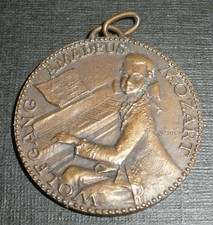 Médaille Wolfgang Amadeus Mozart, Comité National du Bicentenaire 1756-1956 Joly