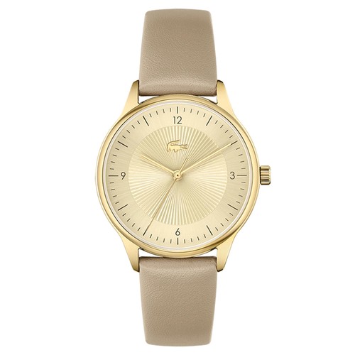 Lacoste montre beige - lacoste,