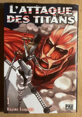 Manga attaque des titans - des,