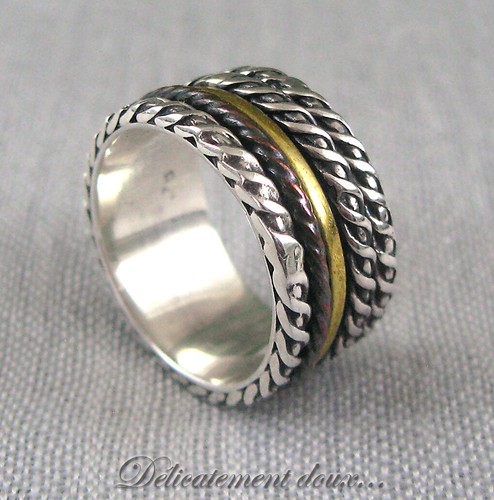 Belle bague anti stress - bague, en