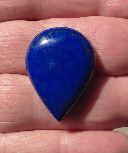 Lapis lazuli cabochon - lazuli,, forme