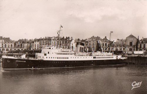 Carte postale dieppe - postale,
