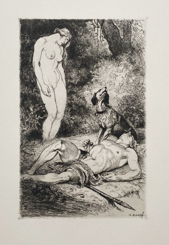 Vénus adonis acte homme - et,