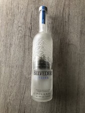 Bouteille Vodka Belvedere Vide