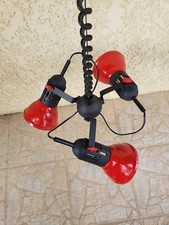 SUSPENSION VINTAGE' 70 "b" LEUCHTEN SPACE AGE / UFO STYLE EN  BON ETAT TRES RARE