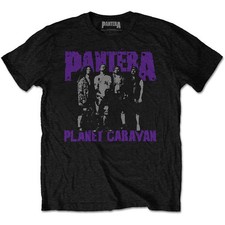 Pantera Dimebag Darrell Planet Caravan Autorisé T-shirt Hommes