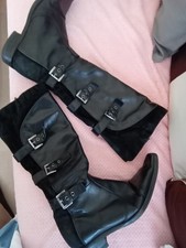 bottes femmes cuir Et Daim