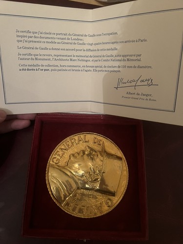 Médaille général gaulle - de,