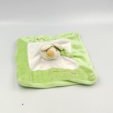 Doudou plat souris verte