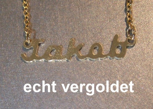 Collier prénom or - en,