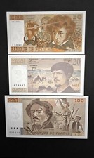 Lot De 3 Billets De Banque UNC