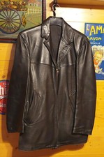 Manteau en cuir vintage XL /