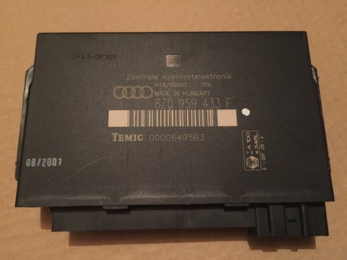 Audi unité de - audi, 00