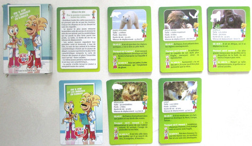 Jeu cartes 1 carte - cartes, +