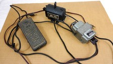 ancienne moteur + pedale + transformateur NERVEX machine a coudre