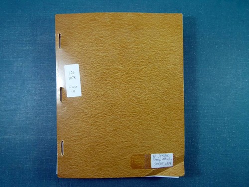 Collection suède 1855 1984 - collection, suède,