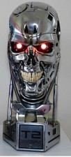 Urgent Recherche Terminator Tête Sideshow Endoskeleton Battle Damage 