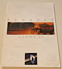 Brochure Publicitaire Gamme RENAULT 1993 dont Alpine A 610 - Bel Etat.