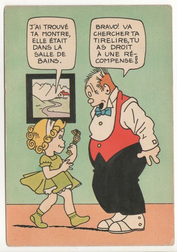 Carte postale humoristique - postale, :
