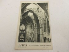 CP CARTE POSTALE MARNE 33 CATHEDRALE de REIMS DESTRUCTION VOUTE TRANSEPT 12.1916