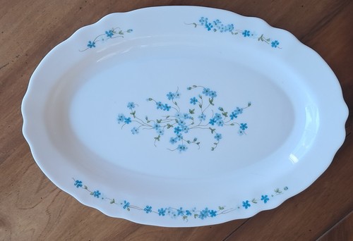 Grand plat ovale vintage - vintage, 34