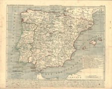 Gravure ancienne carte