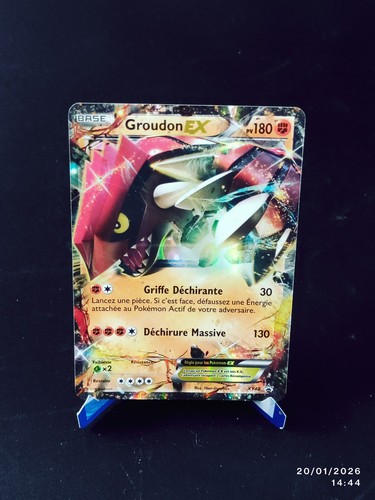 Carte pokémon groudon xy42 - pokémon,