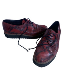 Chaussures Derbies style python Janie Philip P39