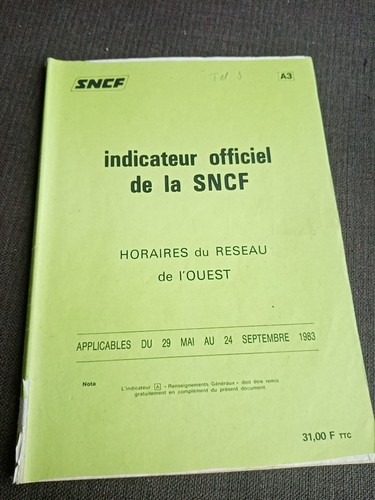 été 1983 réseau - été, ouest