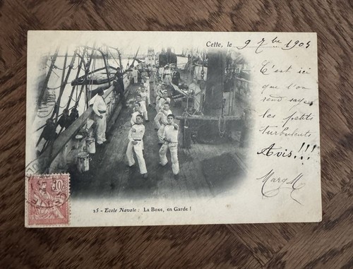 Carte postale école - carte,