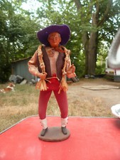 Santon  JOUGLAS 27 cm Signature sous le socle