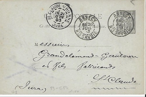 Entier postal carte - entier,