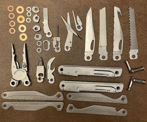 New parts retired - parts, leatherman