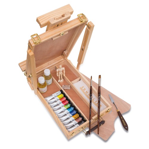 Coffret chevalet peinture - coffret,