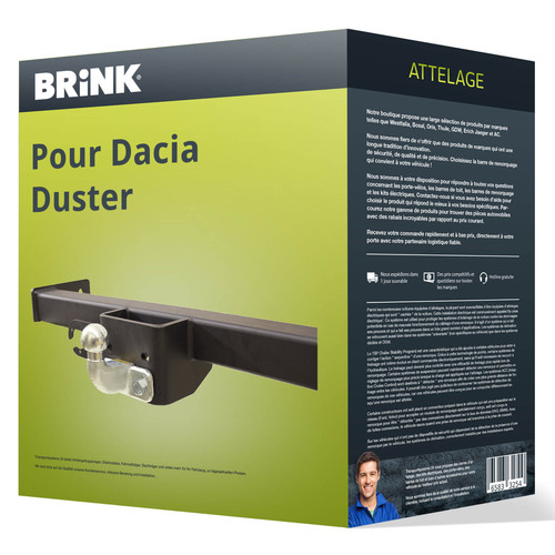 Attelage pour dacia duster - duster, i