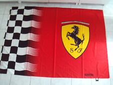 1999  FERRARI SPA F 1 GRAND DRAPEAU DAMIER  OFFICIEL LICENSED PRODUCT  FORMULE 1