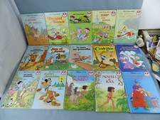 CLUB DU LIVRE MICKEY lot de 25 livres Walt Disney contes des années 1970 1980