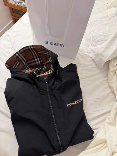 Burberry veste réversible - burberry, –