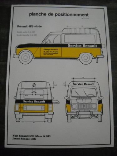 Catalogue brochure planche - planche, de