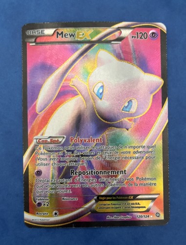 Carte pokémon mew - carte, 120/124